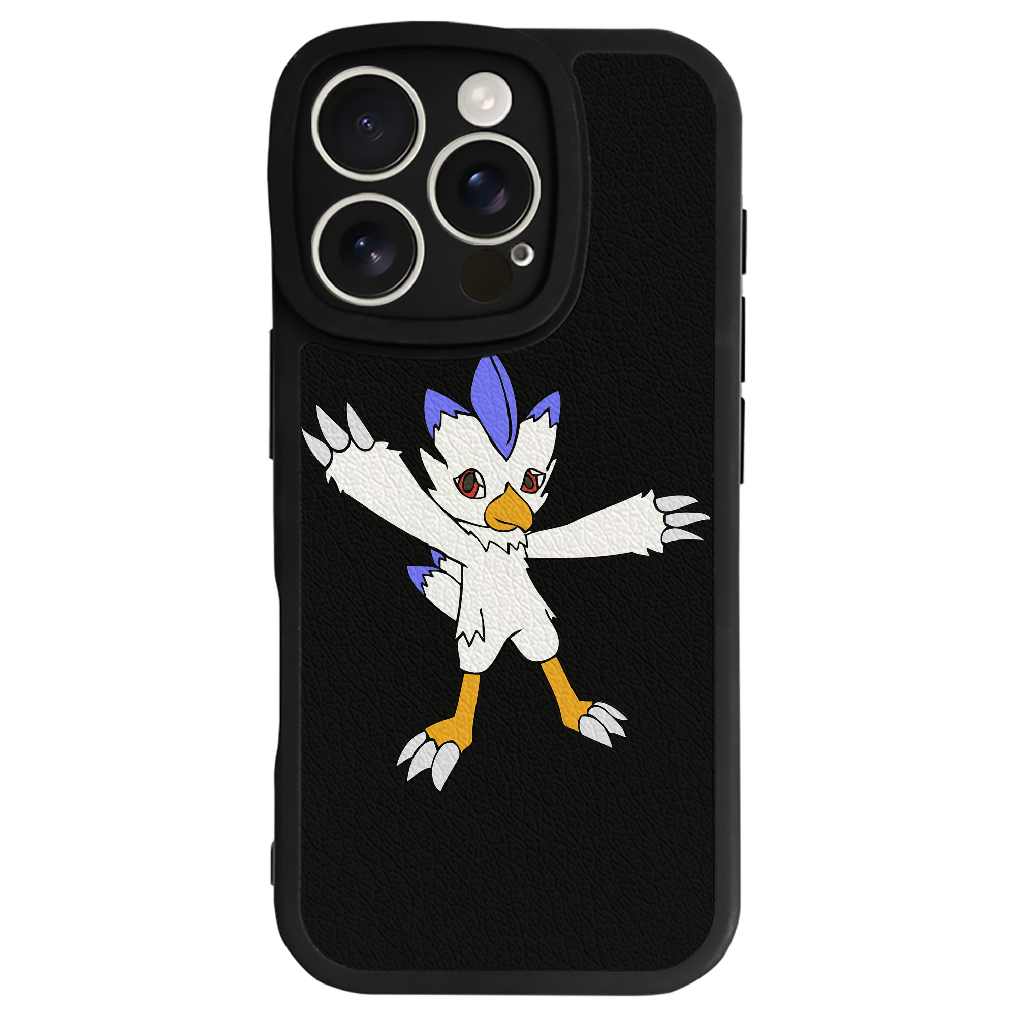 （画像用） Digimon デジタルモンスター/デジモン 【iPhone 16シリーズ対応】シリコンスマホケース（レザー調） 材質：シリコン